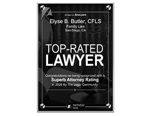 Elyse B. Butler, CFLS | Family Law San Diego, CA | Top-Rated Lawyer | Martindale avvo